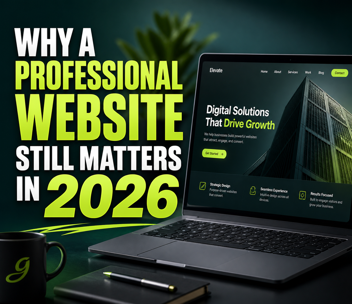 Bebrandg blog article on professional business websites