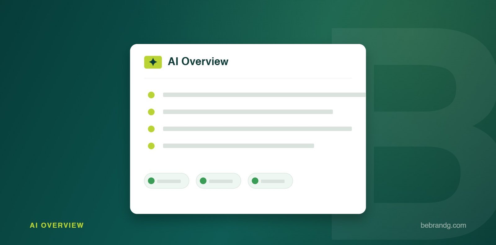 Bebrandg AI Website Readiness service visual