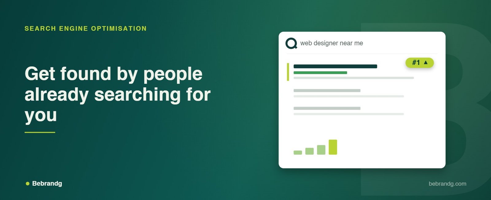Bebrandg SEO service visual