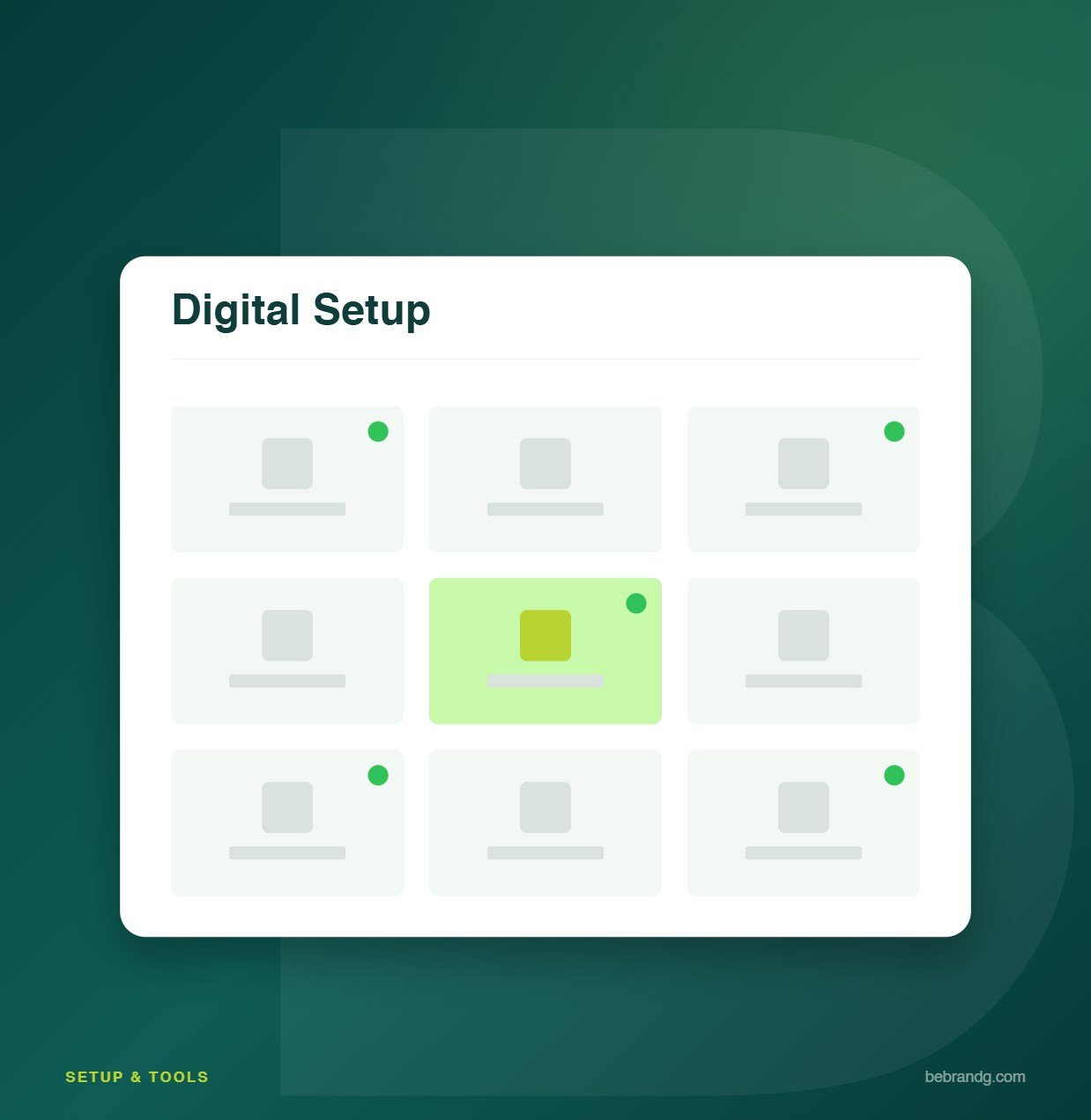 Bebrandg Tech Solutions service visual