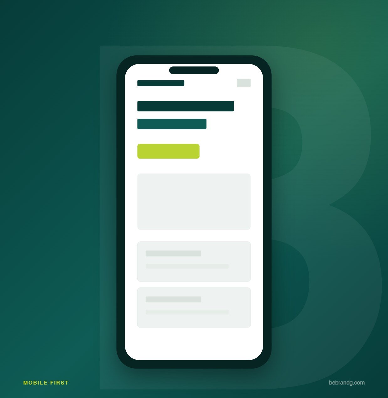 Bebrandg Website Design service visual