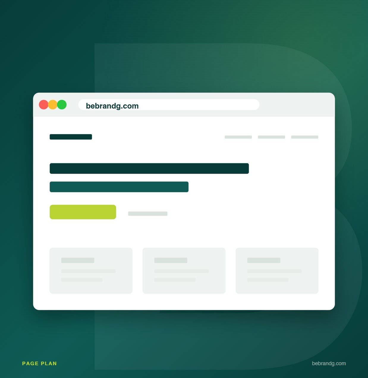 Bebrandg Website Design service visual